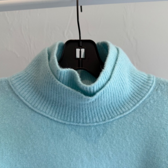 Free People Oversized Mock Neck Sweater with high/low hem, women's XS - Picture 2 of 6